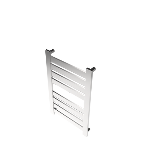 Amba Products V2337P Vega 8-Panel Hardwired Towel Warmer - 3.625 x 23.375 x 39.25 in. - Polished Finish