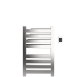 Amba Products V2337P Vega 8-Panel Hardwired Towel Warmer - 3.625 x 23.375 x 39.25 in. - Polished Finish