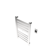 Amba Products V2337P Vega 8-Panel Hardwired Towel Warmer - 3.625 x 23.375 x 39.25 in. - Polished Finish
