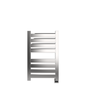 Amba Products V2337P Vega 8-Panel Hardwired Towel Warmer - 3.625 x 23.375 x 39.25 in. - Polished Finish
