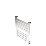Amba Products V2337P Vega 8-Panel Hardwired Towel Warmer - 3.625 x 23.375 x 39.25 in. - Polished Finish