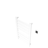 Amba Products V2337W Vega 8-Panel Hardwired Towel Warmer - 3.625 x 23.375 x 39.25 in. - White Finish