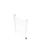 Amba Products V2337W Vega 8-Panel Hardwired Towel Warmer - 3.625 x 23.375 x 39.25 in. - White Finish