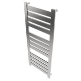 Amba Products V2356B Vega 12-Panel Hardwired Towel Warmer - 3.625 x 23.375 x 58 in. - Brushed Finish