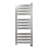 Amba Products V2356B Vega 12-Panel Hardwired Towel Warmer - 3.625 x 23.375 x 58 in. - Brushed Finish
