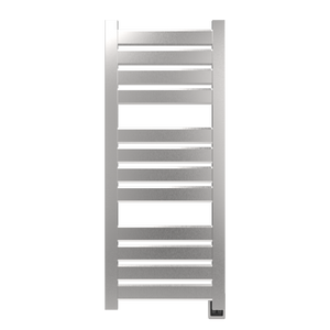 Amba Products V2356B Vega 12-Panel Hardwired Towel Warmer - 3.625 x 23.375 x 58 in. - Brushed Finish