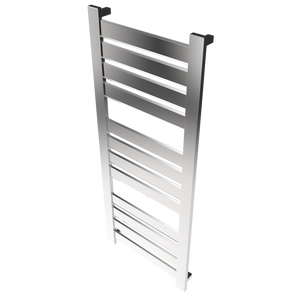 Amba Products V2356P Vega 12-Panel Hardwired Towel Warmer - 3.625 x 23.375 x 58 in. - Polished Finish