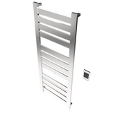 Amba Products V2356P Vega 12-Panel Hardwired Towel Warmer - 3.625 x 23.375 x 58 in. - Polished Finish