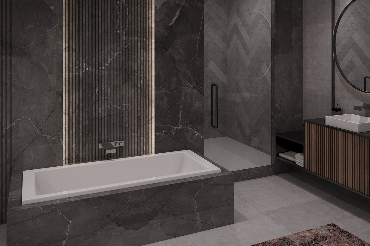 Americh VO6032ADAT-BI Vivo 6032 ADA - Tub Only - Biscuit