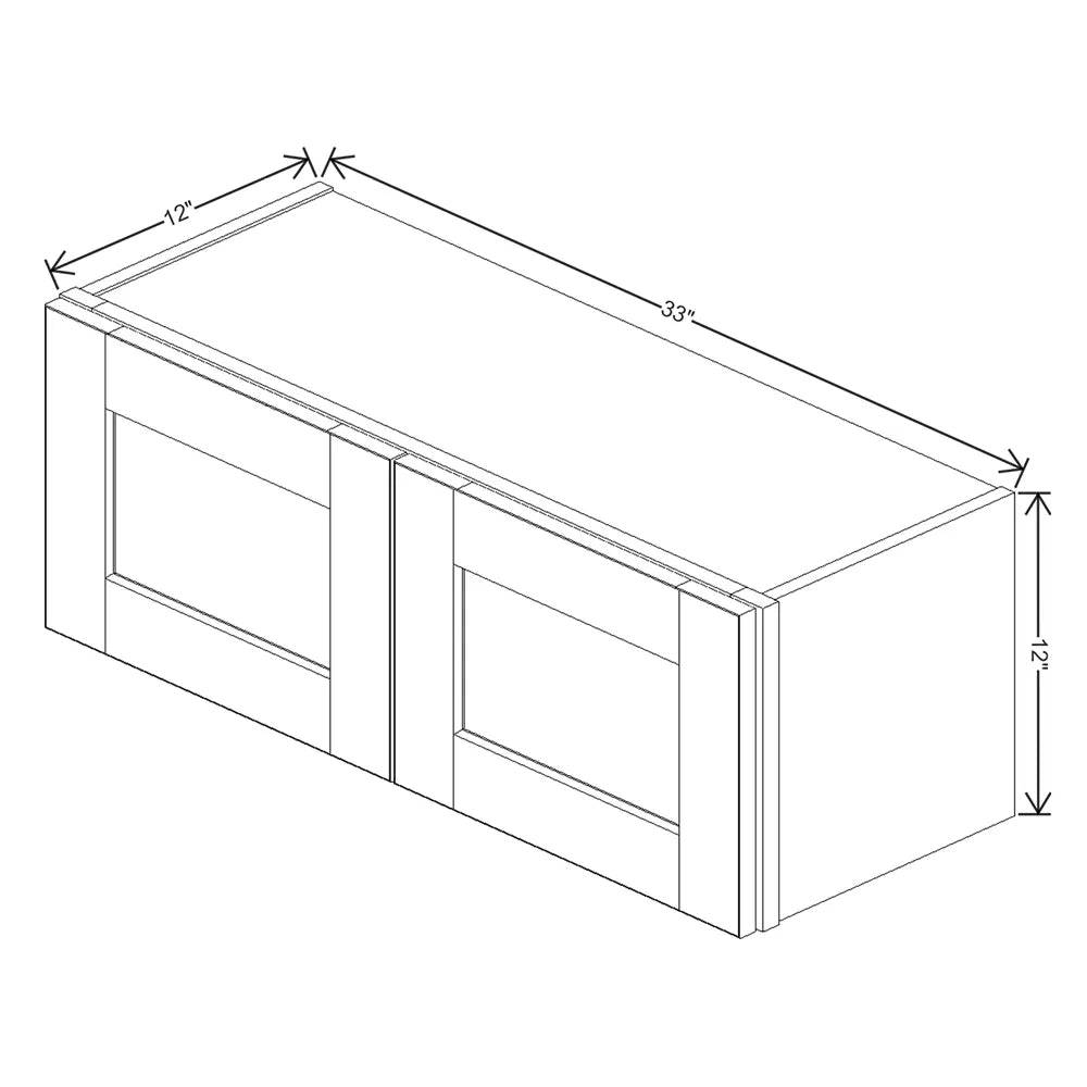 Sage " Wide × " High Wall Cabinet - J&K Cabinetry