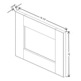Dove " Wide × " High Wall Cabinet - J&K Cabinetry