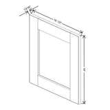 Dove " Wide × " High Wall Cabinet - J&K Cabinetry