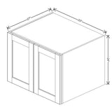 Sage " Wide × " High Wall Cabinet - J&K Cabinetry