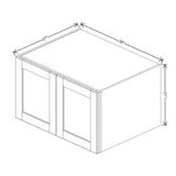 Sage " Wide × " High Wall Cabinet - J&K Cabinetry