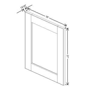 Butterscotch " Wide × " High Wall Cabinet - J&K Cabinetry