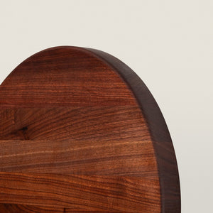 John Boos WAL-R18 Large Walnut Wood Cutting Board for Kitchen Prep 18 Inches Diameter, 1.5 Thick Reversible End Grain Round Charcuterie Block 18DIAX1.5 WAL-EDGE GR-REV-BRANDED