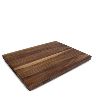 John Boos WAL-R03 Walnut Wood Cutting Board for Kitchen Prep, 1.5 Inch Thick, Large Edge Grain Rectangular Reversible Charcuterie Block, 20" x 15" 1.5" 20X15X1.5 WAL-EDGE GR-REV-
