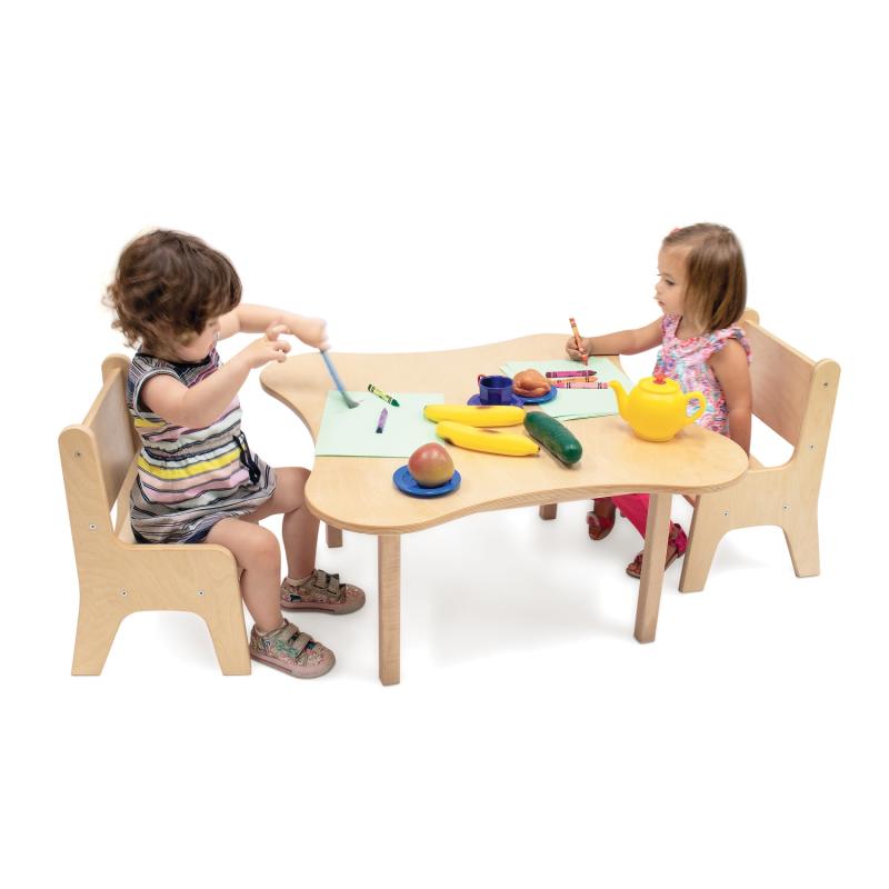 Whitney Brothers Toddler Flower Table And Two Chair Set - WB0181