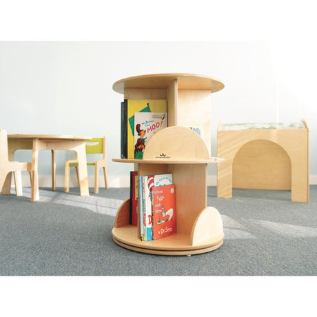 Whitney Brothers Two Level Book Carousel - WB0502R