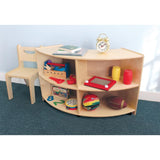 Whitney Brothers Curve In Mobile Storage Cabinet - WB0655