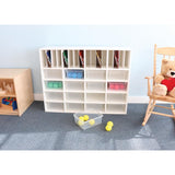 Whitney Brothers Whitney White Cubby Organizer Cabinet - WB0664