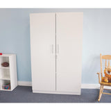 Whitney Brothers Whitney White Tall And Wide Wall Cabinet - WB0665