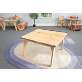 Whitney Brothers Nature View Live Edge Square Table 20H - WB0888