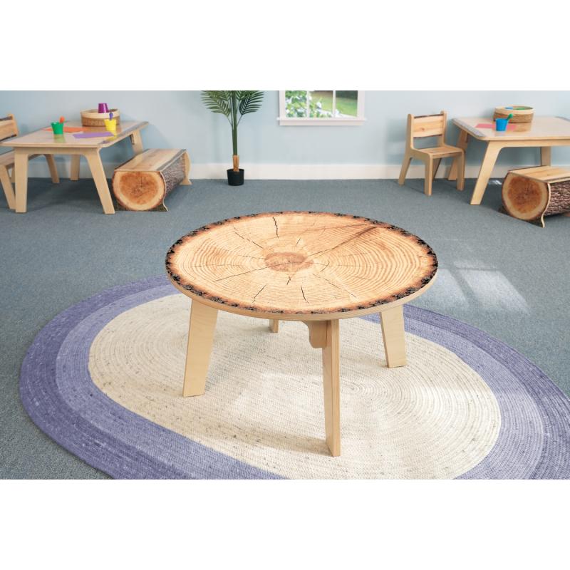 Whitney Brothers Nature View Live Edge Round Table 20H - WB0889