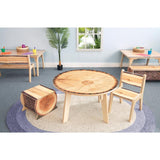 Whitney Brothers Nature View Live Edge Round Table 20H - WB0889