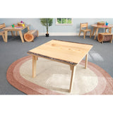 Whitney Brothers Nature View Live Edge Square Table 18H - WB0914