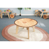 Whitney Brothers Nature View Live Edge Round Table 18H - WB0932