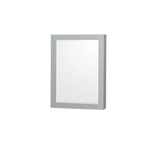 Sheffield 36 Inch Single Bathroom Vanity in Gray No Countertop No Sink and Medicine Cabinet