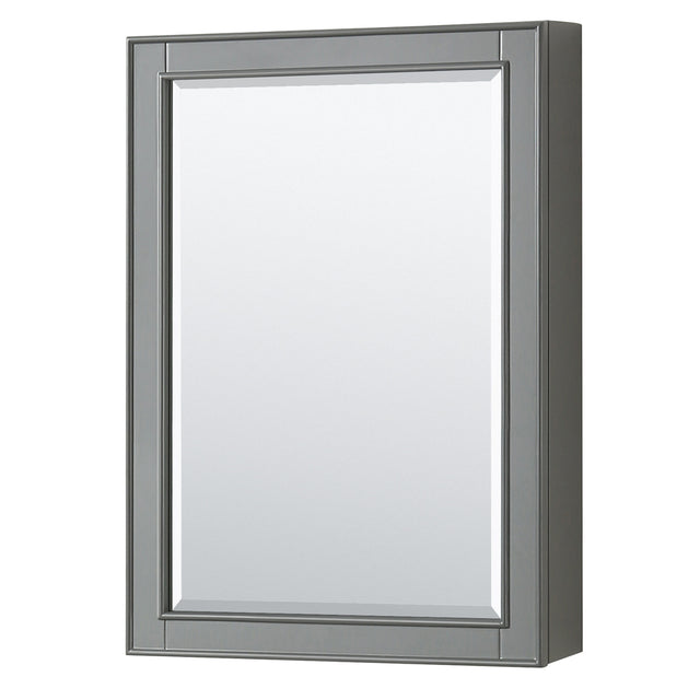 Deborah 72 Inch Double Bathroom Vanity in Dark Gray Carrara Cultured Marble Countertop Undermount Square Sinks Medicine Cabinets