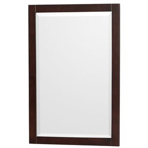 Acclaim 72 Inch Double Bathroom Vanity in Espresso Carrara Cultured Marble Countertop Undermount Square Sinks 24 Inch Mirrors