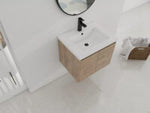 Legion Furniture 24" SINK VANITY WITH KD PACKAGE PLYWOOD, GEL-COAT TOP,  NO FAUCET WC2301-24-KD