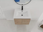 Legion Furniture 24" SINK VANITY WITH KD PACKAGE PLYWOOD, GEL-COAT TOP,  NO FAUCET WC2301-24-KD