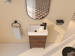 Legion Furniture 18" SINK VANITY, PLYWOOD, CERAMIC TOP,  NO FAUCET WC2305-18