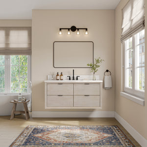 Legion Furniture 48" VANITY WHITEWASHED OAK FINISH WITH 1" THICK WHITE ARTIFICIAL STONE WH2548-WO