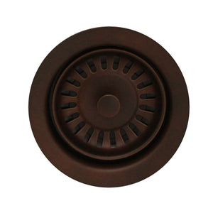 3 1/2" Waste Disposer Trim with Matching Basket Strainer for Deep Fireclay Sinks
