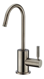 Point of Use Cold Water Drinking Faucet with Gooseneck Swivel Spout