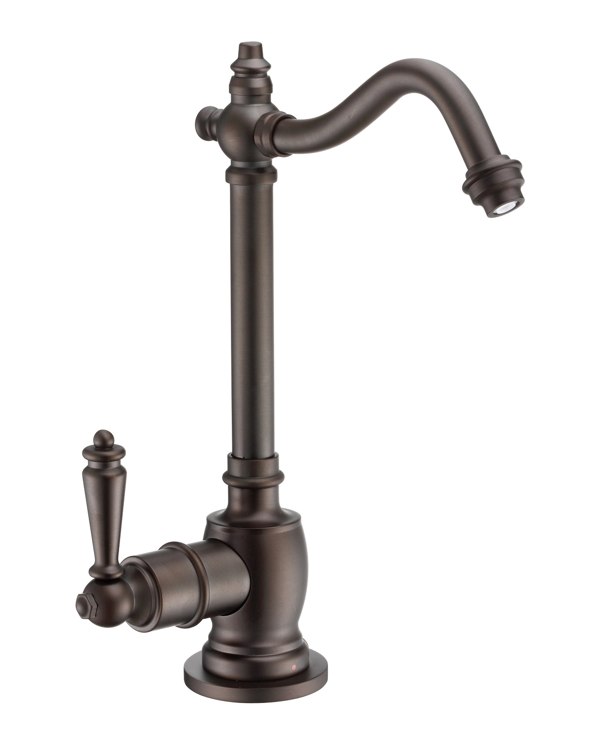 Point of Use Instant Hot Water Drinking Faucet with Traditional Swivel Spout