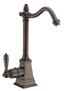 Point of Use Instant Hot Water Drinking Faucet with Traditional Swivel Spout