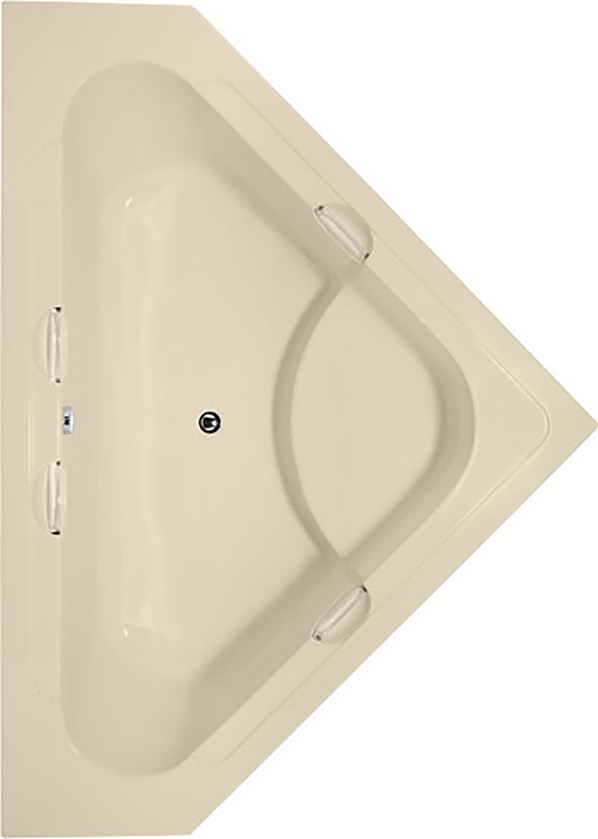 Hydro Systems WHI6262ATO-BON WHITNEY 6262 AC TUB ONLY-BONE