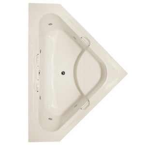 Hydro Systems WHI6262AWP-BIS WHITNEY 6262 AC W/WHIRLPOOL SYSTEM-BISCUIT