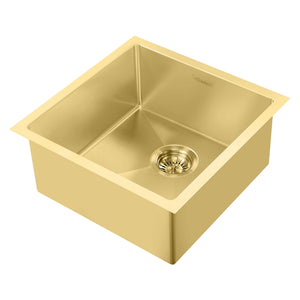 Noah Plus 16 gauge Single Bowl Linen Textured Dual-Mount Sink Set