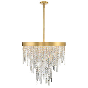 Winfield 6 Light Antique Gold Chandelier WIN-216-GA-CL-MWP