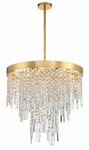 Winfield 6 Light Antique Gold Chandelier WIN-216-GA-CL-MWP