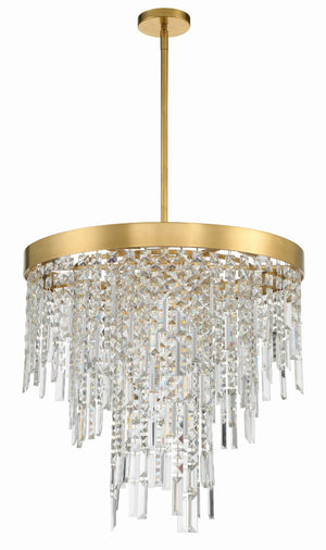 Winfield 6 Light Antique Gold Chandelier WIN-216-GA-CL-MWP