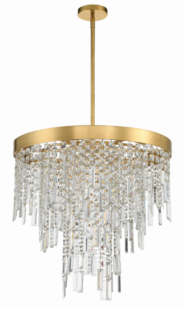 Winfield 6 Light Antique Gold Chandelier WIN-216-GA-CL-MWP