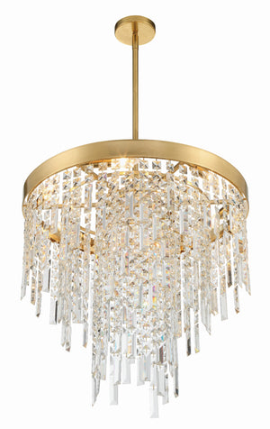 Winfield 6 Light Antique Gold Chandelier WIN-216-GA-CL-MWP